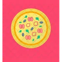 Italienische Pizza  Symbol