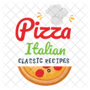 Pizza Abzeichen Pizza Logo Pizza Restaurant Symbol