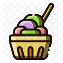 Italienisches Eis Gelato Eis Symbol