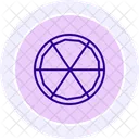 Italienisches Essen Liniensymbol Symbol