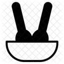 Italienisches Essen Symbol