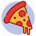 Pizza Italienisches Essen Junkfood Symbol
