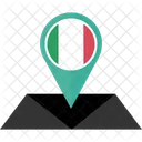 Italien Flagge Symbol