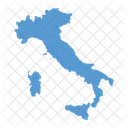 Italy Map Country Icon