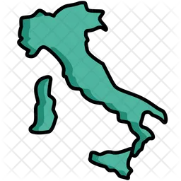 Italy Map  Icon