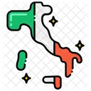 Italy Map  Icon