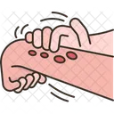 Itchy Rash Dermatology Icon