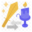 Itemstransfers Gameitem Nft Candle Sword Game Item Icon