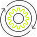 Iteracao Agil Scrum Ícone