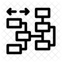 Iterative Process Workflow Diagram Task Flow Icon