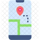 Itinerario Passeio Destino Ícone