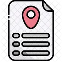 Itinerary Planning Schedule Icon