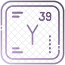 Itrio Quimica Tabela Periodica Ícone