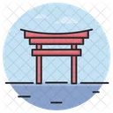 Itsukushima-Schrein  Symbol