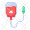 Iv Infusion Blood Drip Iv Bag Icon