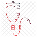 IV Beutel Blutbeutel Bluttransfusion Symbol