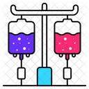 Behandlung Intravenos Tropf Symbol