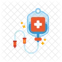 Medizinische Iv Tasche Symbol