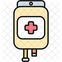 Infusionsbeutel Medizin Behandlung Symbol