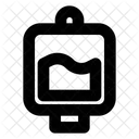 Infusionsbeutel  Symbol