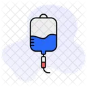 Iv Drip Blood Bag Blood Transfusion Icon