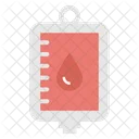 Iv Drip Blood Icon