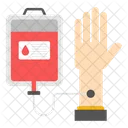 Iv Drip Blood Drip Blood Bag Icon