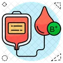 Iv Drip Blood Drip Blood Bag Icon