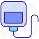 Iv Drip Blood Bag Blood Transfusion Icon