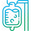 Iv Bag Saline Icon