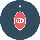 IV Tropf Kochsalz Tropf Bluttransfusion Symbol