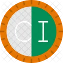 Ivory Coast Dial Code Dial Code Country Code Icon