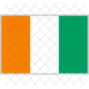 Ivory Coast Flag Icon