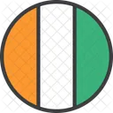 Ivory Coast Cote Icon