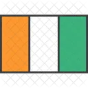 Ivory Coast Cote Icon
