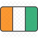 Ivory Coast Cote Icon