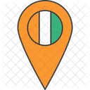 Ivory Coast Cote Icon