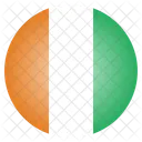 Ivory Coast Cote Icon