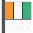 Ivory Coast Cote Icon