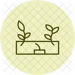 Ivy on wall  Icon