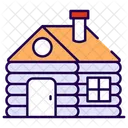 Izba Russia Landscape Icon