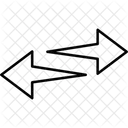 Flechas Interruptor Izquierda Icono