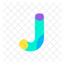 J Alphabet Letter Icon