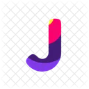 J、アルファベット、文字 アイコン