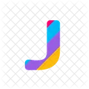 J、アルファベット、文字 アイコン