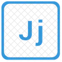 J alphabet  Icon