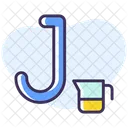 Buchstabe J  Symbol