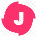 J Alphabet Letter Icon