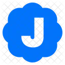 J Alphabet Letter Icon