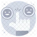Emotionen Feedback Reaktionen Symbol